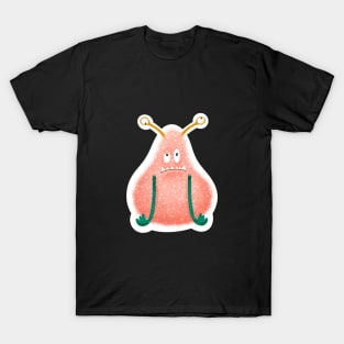 Funny monster sticker T-Shirt